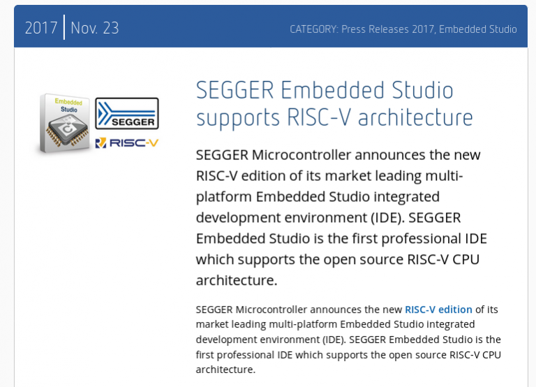 segger embedded studio icd4